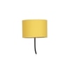 Deven Yellow Cotton Shade Floor Lamp