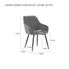 Scandinavian Hakon Dining Chair Matte Finish