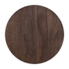 Metalsmith Solid Wood Side Table in Walnut Finish