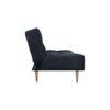 Ofra 3 Seater Sofa Cum Bed In Black Color