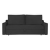 Step 3 Seater Pull Out Sofa cum Bed  in Black Colour