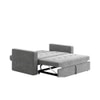 Hajel 3 Pull Out Sofa Cum Bed In Grey Colour
