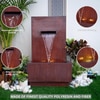 Maroon Slate Water Fall Water Fountain