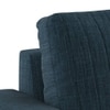 Granada Premium 1 Seater Fabric Sofa in Indigo Blue Colour
