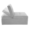 Evenie 1 Seater Pull Out Sofa cum Bed  in Grey Colour