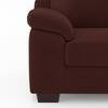 Esquel Premium 1 Seater Fabric Sofa in Deep Crimson Velvet Colour