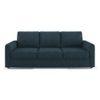 Apollo Sofa Set (Colour : Indigo Blue, Cushion : Soft, Back Type : Regular, Seater : 3+2+1)