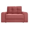 Calliro  Pull Out Sofa cum Bed  in Peach Colour