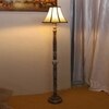 Devansh Wooden Floor Lamp