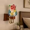 Devansh Metal Electric Wall Light in Black Colour with Black Shade Count of 1 Light