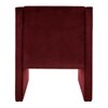Shuntina Accent Velvet Chair in Maroon Colour