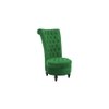 Piece High Back Accent Chair in Green Colour