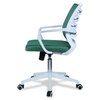 Iinea Mid Back Ergonomic Chair in Dark Green Colour