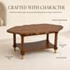 Aurelia Scalloped Coffee Table