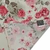 Red Floral 180 TC Flat 1 Queen  Bedsheet with 2 Pillow Covers