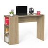 Bluewud Radisso Mini Engineered Wood Studytable In European Oak Finish