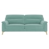 Niwara Velvet 3 Seater  sofa in Pista Green color