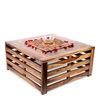 Montreal Sheesham Wood Coffee Table In Teak Finish