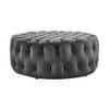 Kolden Ottoman Color in Dark Grey