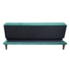Palermo 3 Seater Sofa Cum Bed In Sea Green Colour