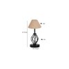 Mckenna Beige Jute Table lamp with Iron Base