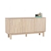 Scandinavian Ludlow Sideboard Natural Wood Finish