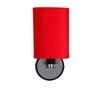 Devansh Metal Electric Wall Light in Red Colour with Red Shade Count of 1 Light