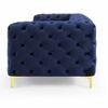 Cherish Fabric Sofa - Navy Blue