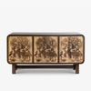 Tajni Solid Wood Sideboard in Brown Colour
