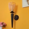 Eliante Mashal Wall Lights Mild Steel & Glass Material Brown & Champaign Finish