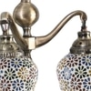 Devansh Metal Electric Wall Light in Multi Colour with Multi Shade Count of 2 Lights
