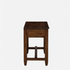 Karen Sheesham Wood 2 Drawer Console Table in Provincial Teak