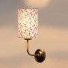 Devansh Metal Electric Wall Light in Gold Colour with Multi Shade Count of 1 Light