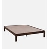 Zeevo Solid Wood King Platform Bed Without Storage