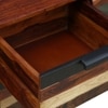 Abigail Solid Wood Free Standing TV Unit in Dual Tone Finish