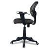 Jaazza Low Back Ergonomic Chair in Black Colour