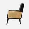 Haden Ratan Accent Chair in Black Colour