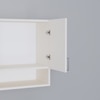2 Doors Modular Wall Mounted Kitchen Cabinet With Organizer Shelf In Highland Pine Finish