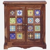 Sheesham Wood Sideboards In Rustic Teak Finish