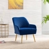 Ellie Accent Chair in Navy Blue Colour