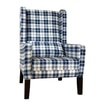 Raya Wing Back Chair in Multi Colour