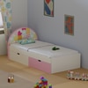 Sweet Slumber Kids Single Bed in Heart Theme