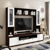 Benji Tv Unit 55 Inch Tv Wenge And Frosty White
