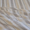 Dax Cream Geometric 350 TC Cotton Flat Super King Size Bedsheet with 2 Pillow Covers – Threads