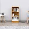 Hexa Engineered Wood Bookshelf Multipurpose Storage Rack in Giant Wood Colour