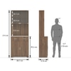 Hubert 4 Door Tall Display Cabinet