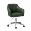 Doe Buck Colm Modern Green Leatherette Office Chair