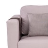 Rubik 1 Seater Fabric Sofa in Smokey Taupe Colour