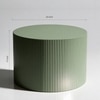 Green Groove Coffee Table
