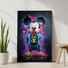 The Castle Decor Luxury Cartoon Mouse Wall Art Framed Painting 20x30 Inch
